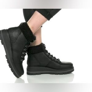 Timberland CERVINIA VALLEY WATERPROOF INSULATED BOOT BLACK FULL GRAIN Sz 7